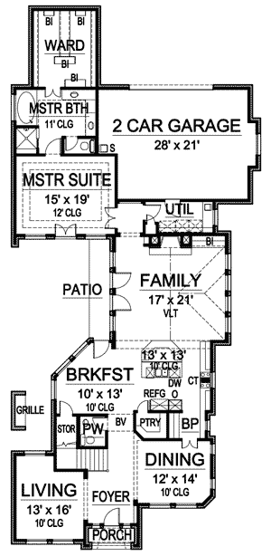 Wonderful House Plans Long And Narrow Gallery - Ideas house design ... Wonderful House Plans Long And Narrow Gallery - Ideas house design ...