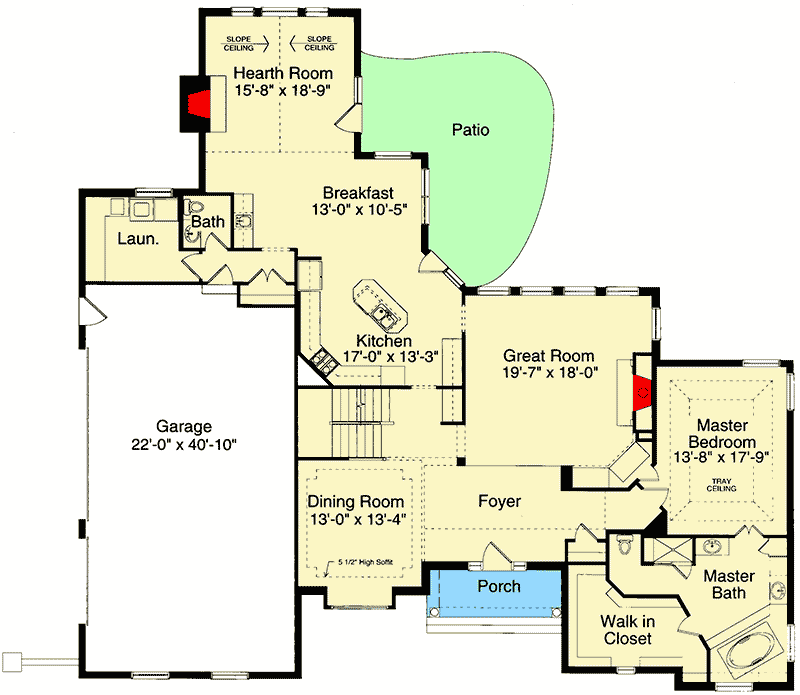Panoramic Views 3964ST Architectural Designs House Plans
