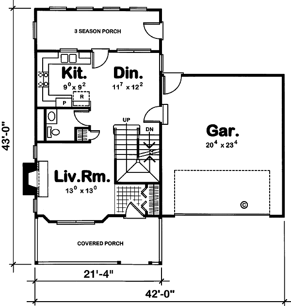 Great Starter House Plan 4173DB Architectural Designs House Plans