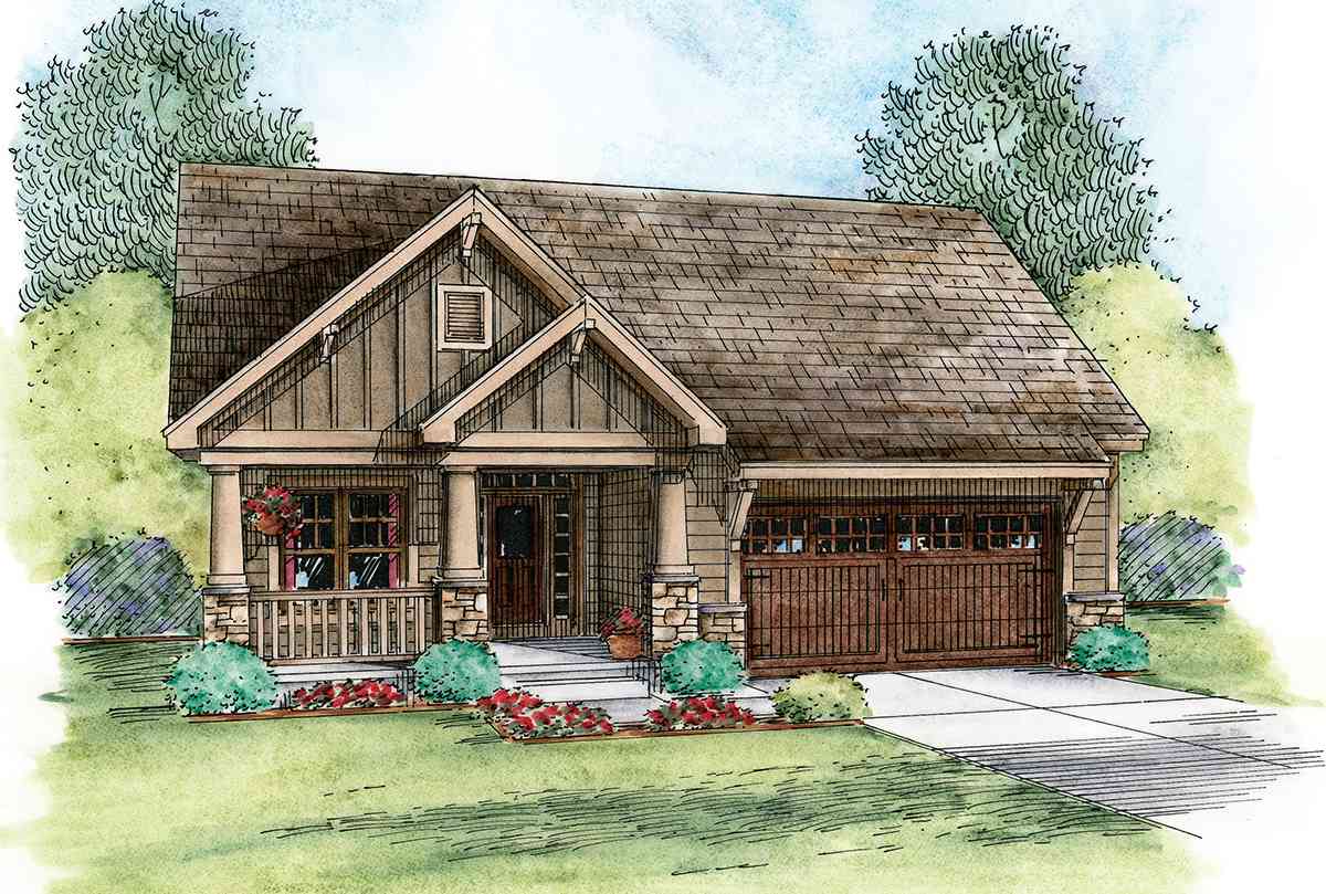 Craftsman Cottage with Many Options - 42359DB | Architectural Designs