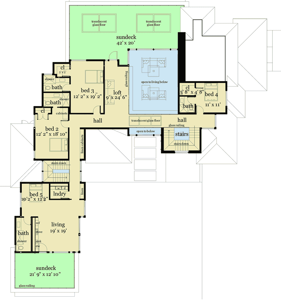 Modern Living - 44106TD | Architectural Designs - House Plans