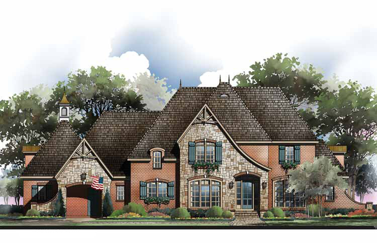 French Country House Plans With Porte Cochere french country home plan with options - 54010lk | architectural French Country House Plans With Porte Cochere french country home plan with options - 54010lk | architectural