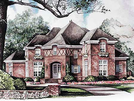 Reverse pie shaped lot house plans - House design plans