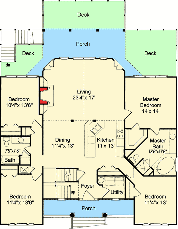 low country or beach home plan 60053rc 1st floor low country or beach home plan 60053rc 1st floor