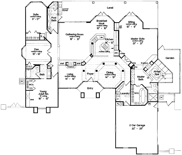 Showcase Home Plan 63113HD Architectural Designs House Plans