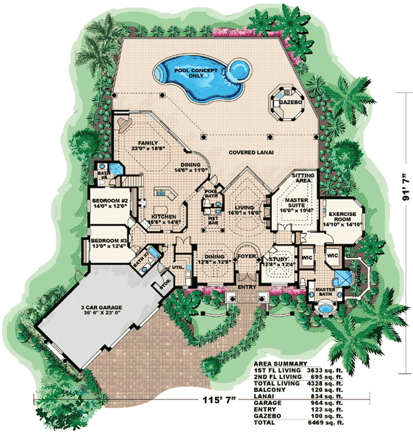 reverse floor plan pinit white