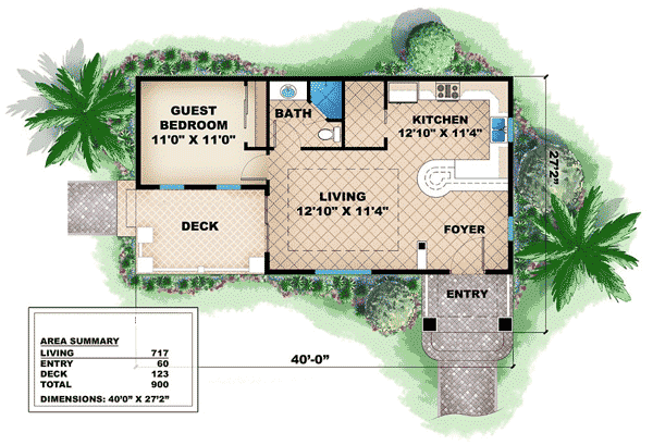 Quaint Cottage Guest House - 66262WE | Architectural Designs - House ... Quaint Cottage Guest House - 66262WE | Architectural Designs - House ...