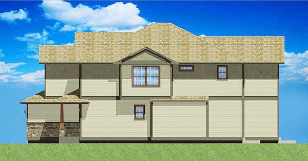 Side-By-Side Craftsman Duplex House Plan - 67719MG | 2nd ...