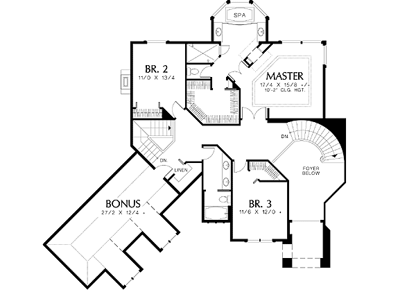 elegant two-story with angled garage - 6855am | architectural elegant two-story with angled garage - 6855am | architectural