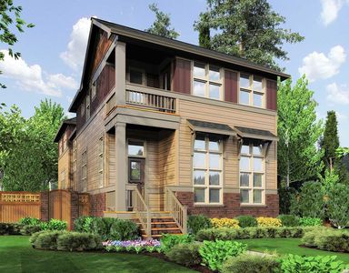 unique 2 story narrow lot plan - 69090am | architectural designs unique 2 story narrow lot plan - 69090am | architectural designs