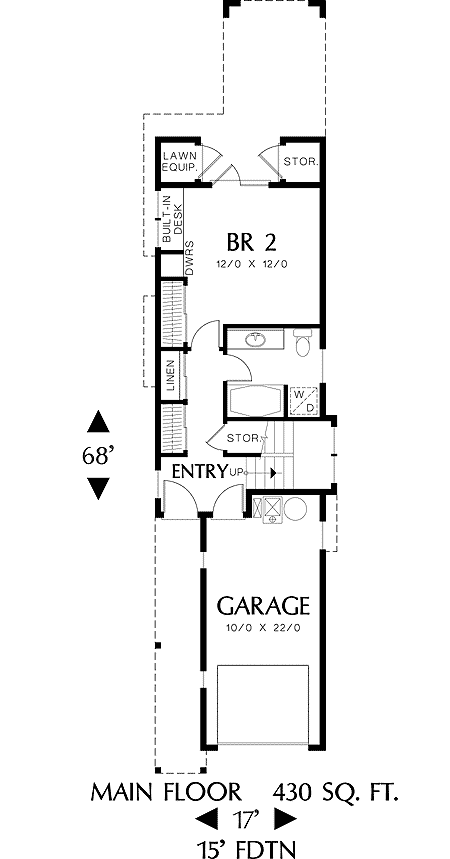 reverse floor plan pinit white