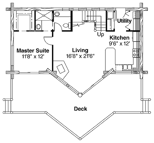 Log Cabin with Two Wings - 72320DA | Architectural Designs - House ... Log Cabin with Two Wings - 72320DA | Architectural Designs - House ...