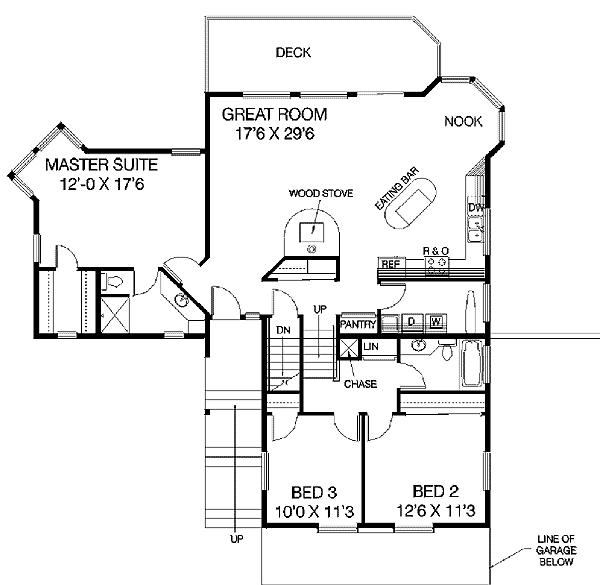 Floor Plans For Sloped Lots | contemporary sloping lot house plan 77133ld 1st floor Floor Plans For Sloped Lots | contemporary sloping lot house plan 77133ld 1st floor