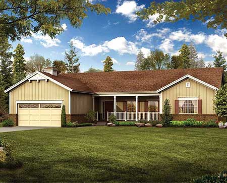 ranch plans story plan country farmhouse floor garage simple homes build designs single bedroom wood above bath bed 1950s master