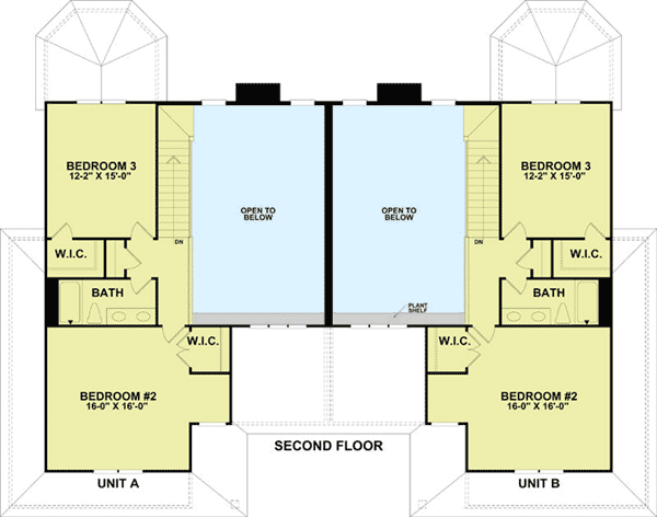 6 Unit Townhouse Plans