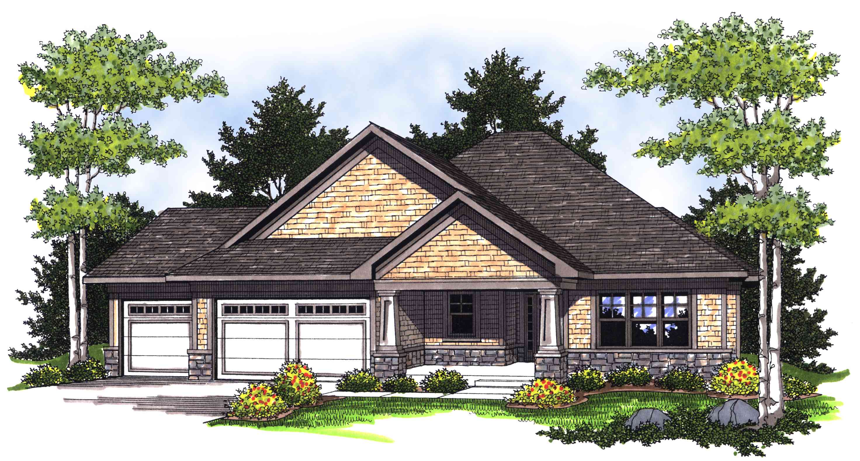 Ranch with Craftsman Style Detail - 89226AH | Architectural Designs - House Plans Ranch with Craftsman Style Detail - 89226AH | Architectural Designs - House Plans