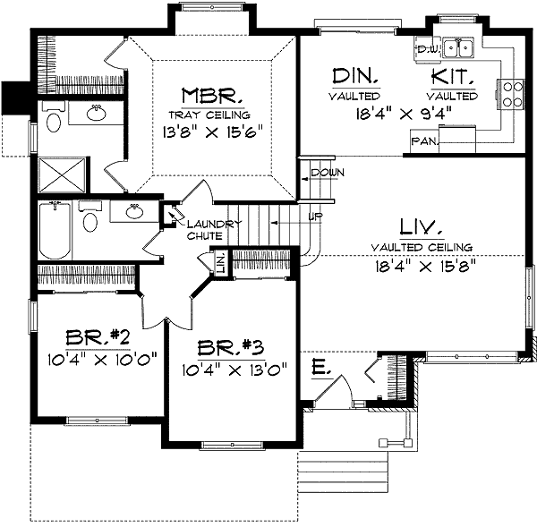 Split Level House Plans | split level home plan 8963ah architectural designs house plans Split Level House Plans | split level home plan 8963ah architectural designs house plans