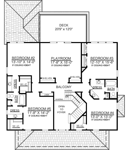 upstairs playroom a plus 9145gu architectural designs house plans upstairs playroom a plus 9145gu architectural designs house plans
