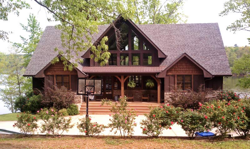Mountain Cottage with Drive  under  Garage  92367MX 