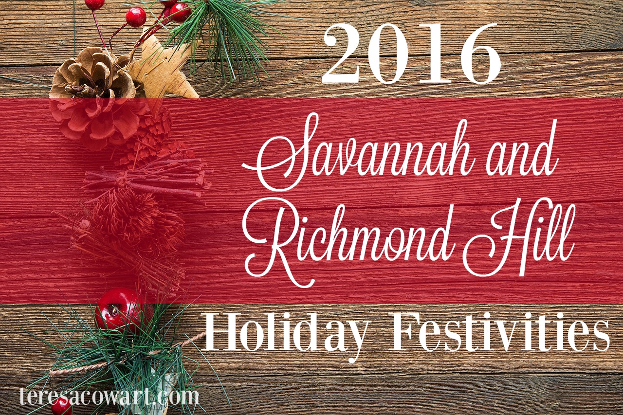 Holiday Events, Activities, and Festivities in Richmond Hill and Savanna, Ga