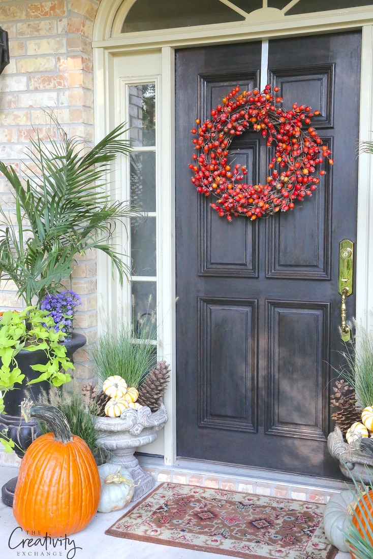 Fall Front Door Decor