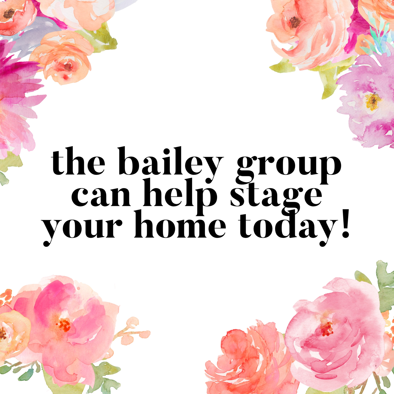 Stage your home today