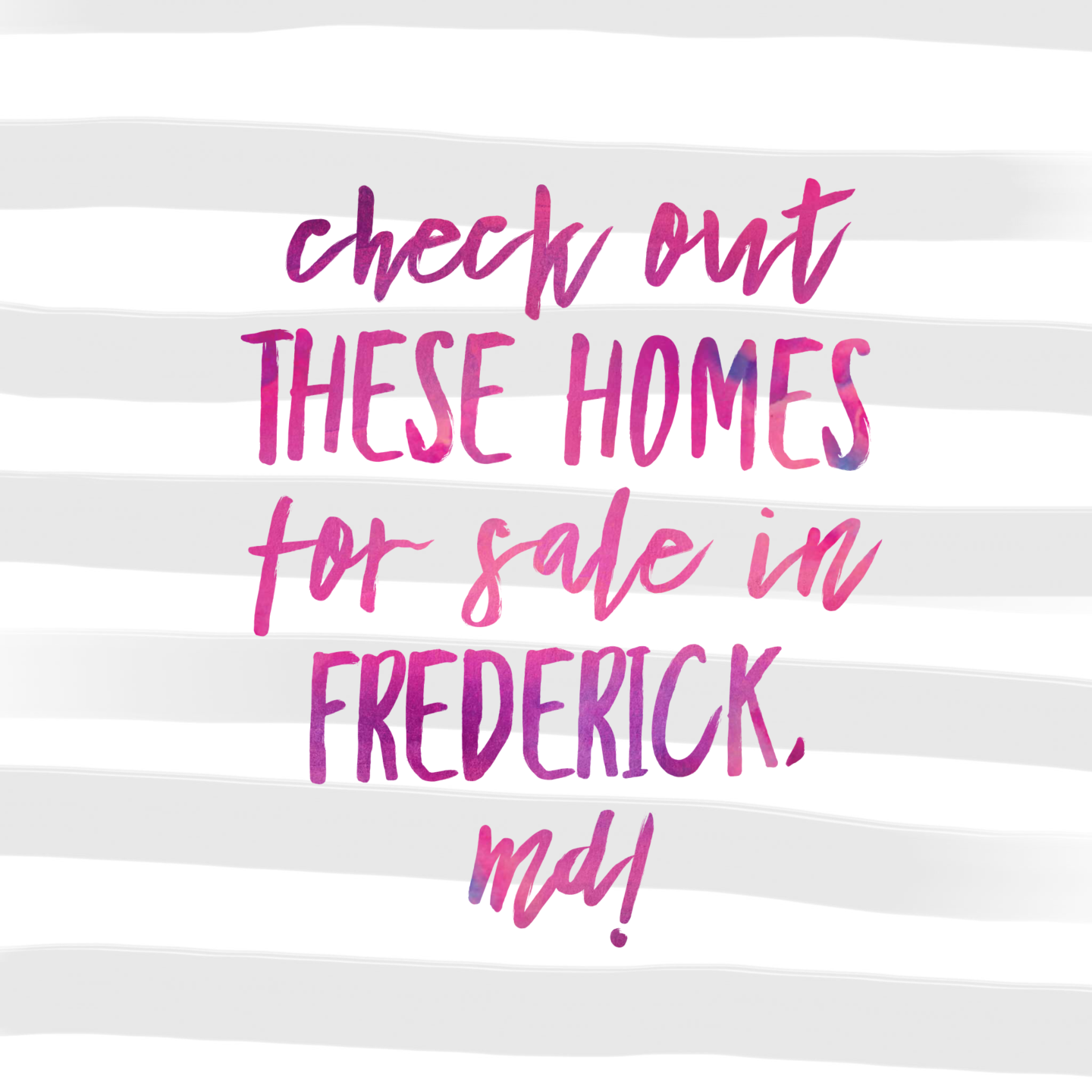 homes for sale in frederick, md