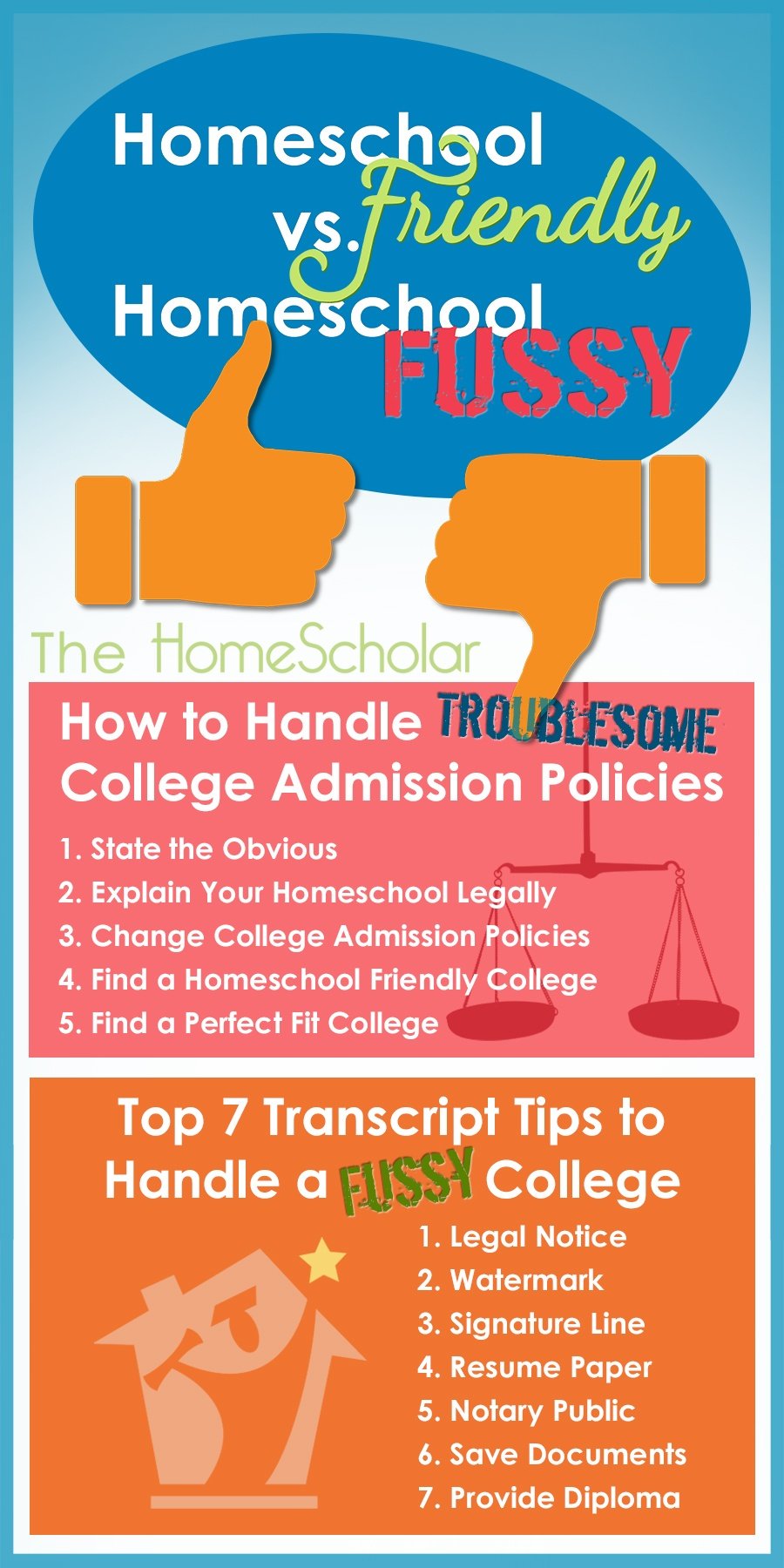 #Homeschool Friendly vs. Homeschool Fussy  @TheHomeScholar