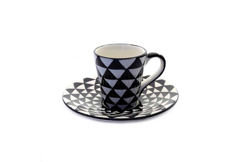 Espresso Cup & Saucer (TF Black)