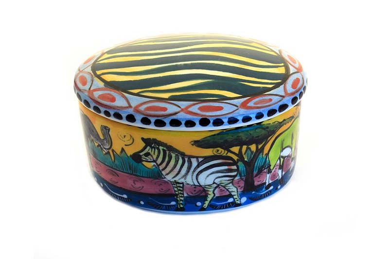 Oval Trinket Box (Mashona)