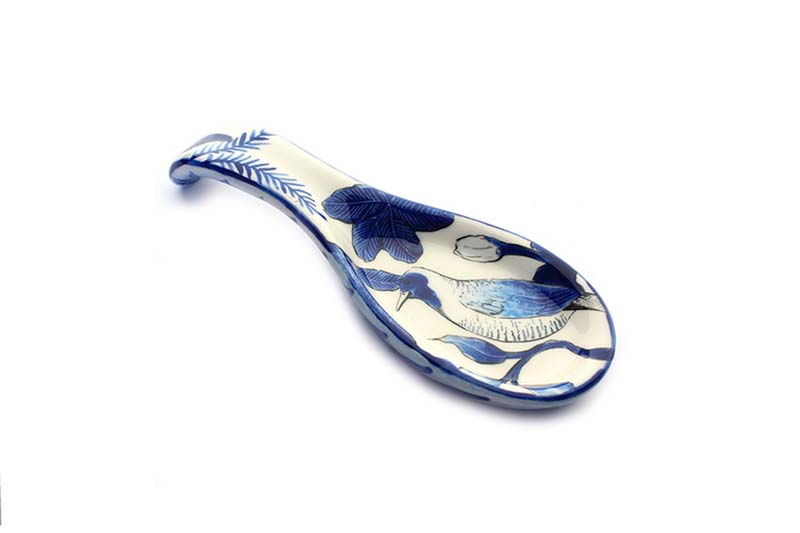 Spoonrest (Birds Blue)