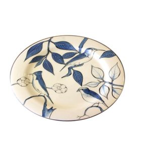 Bread/Salad Plate (Birds Blue)