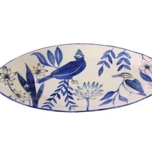 Devonne Tray (Birds Blue)