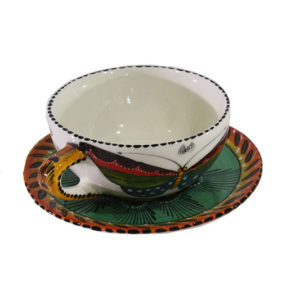Teacup & Saucer (Papillon)