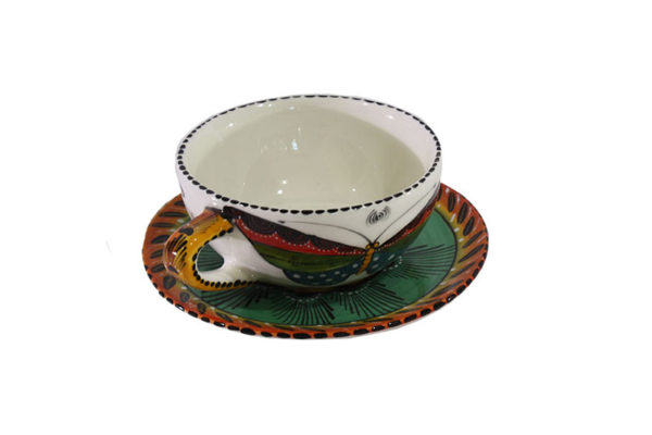Teacup & Saucer (Papillon)
