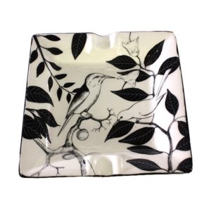 Ashtray (Birds Black)