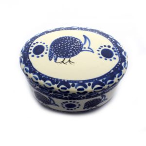 Alternative view of Oval Trinket Box (TF Blue)