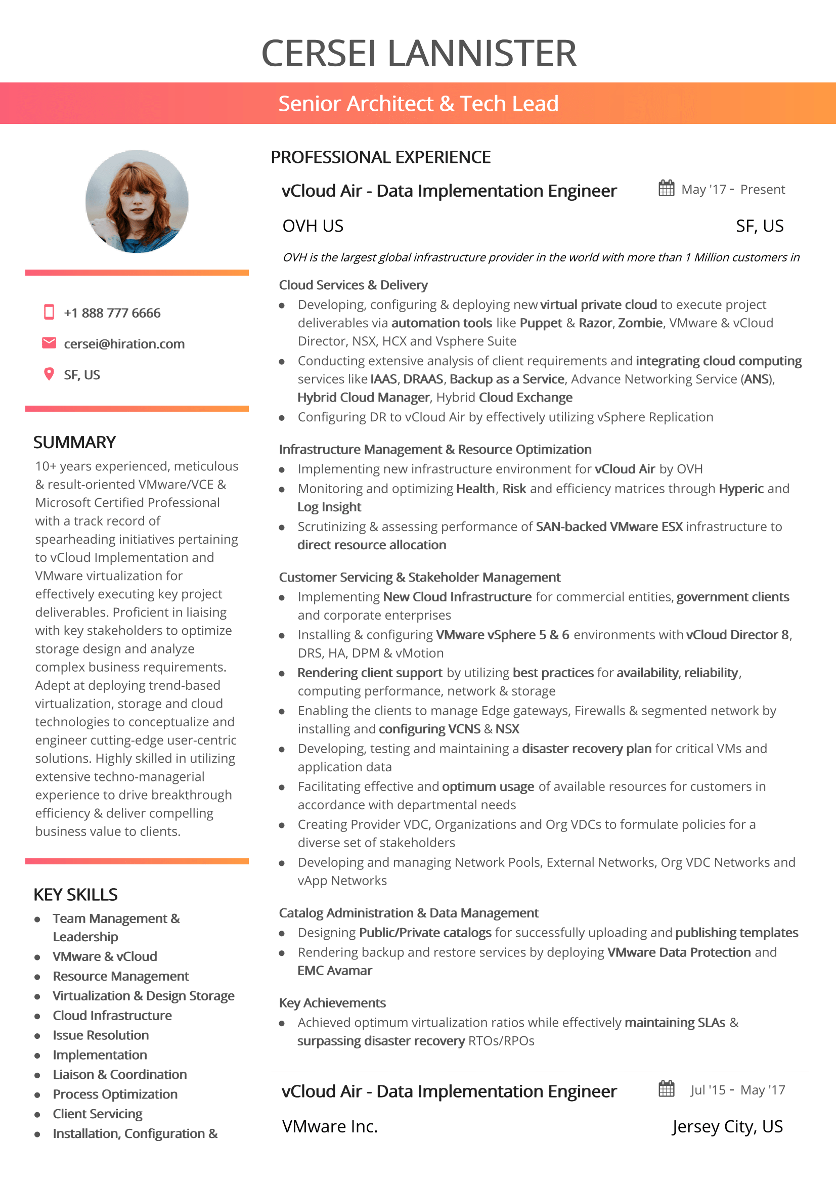 Two Page Resume Format: 2018 Examples & Guide