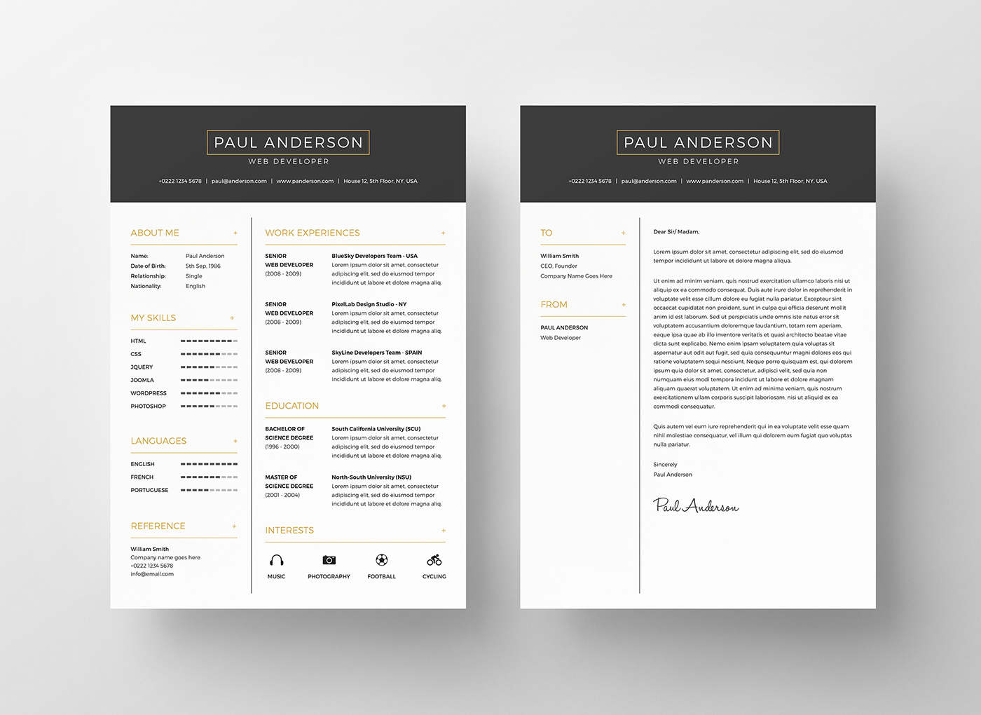 Unique Resume Template 2020 List Of 10 Unique Resume Templates