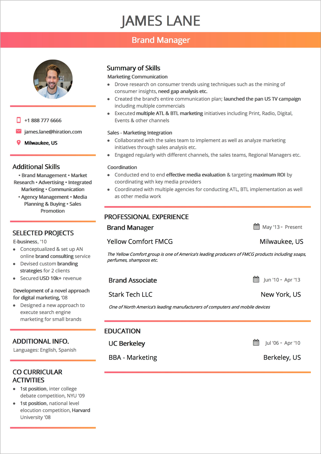 Resume Format 2021 Guide with Examples