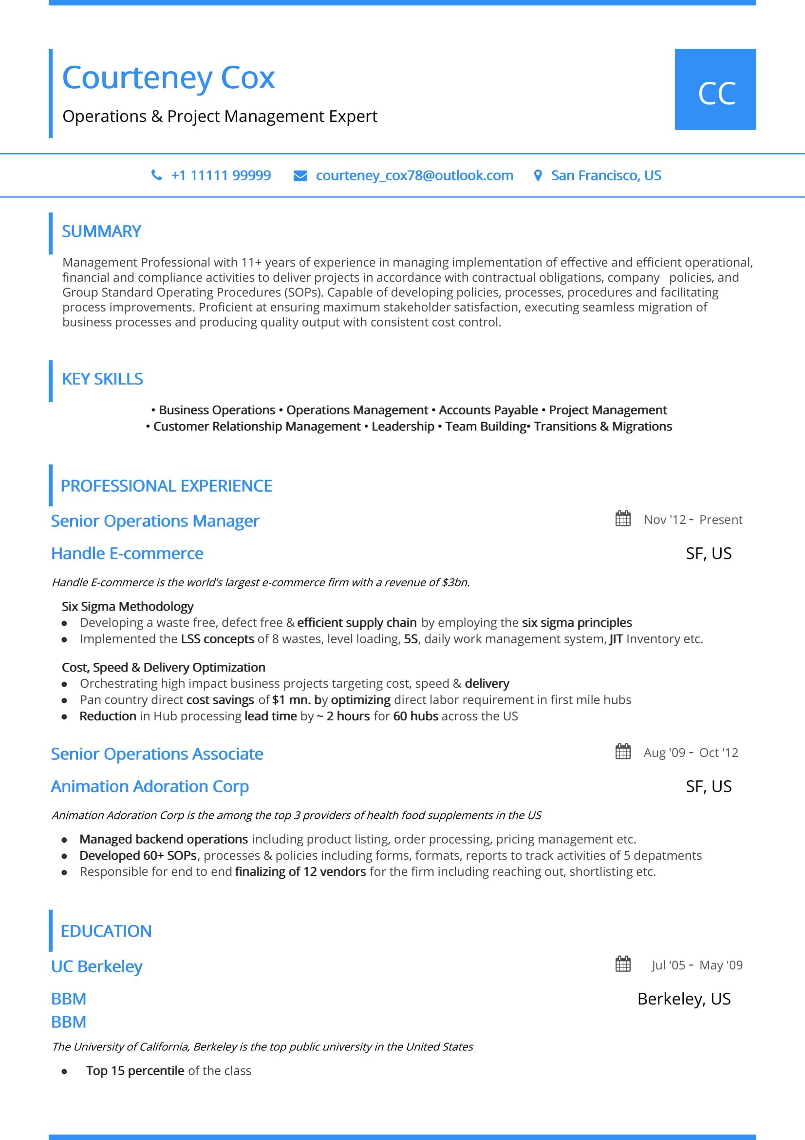 Operations & Project Management Expert