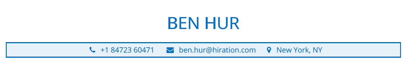 how to present your name in real estate resume