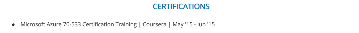 Azure-Resume-Certifications