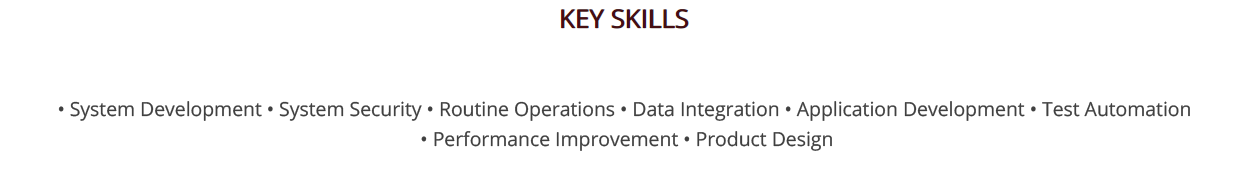 Entry-Level-Software-Engineer-Resume-Key-Skills