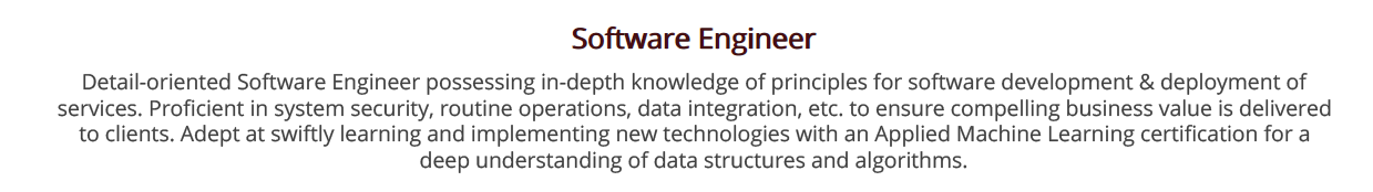 Entry-Level-Software-Engineer-Resume-Objective