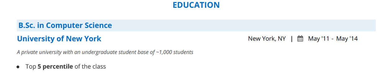 IT-Specialist-Resume-Education