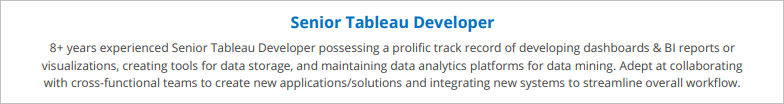 Tableau-Resume-Summary