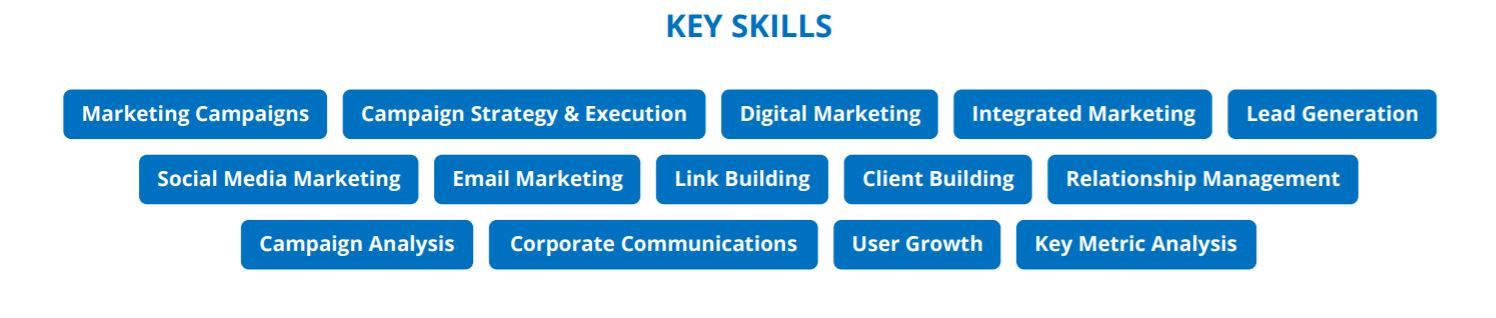 marketing-manager-resume-key-skills