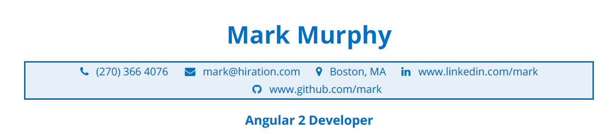 Angular Developer Resume Guide - Angular Developer Resume Profile Title.PNG