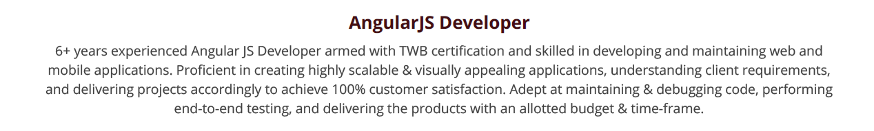 Angular JS Resume Blog: 2022 Guide with Complete Resume Samples